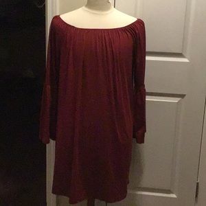 Women’s Dress with Flowing Sleeves